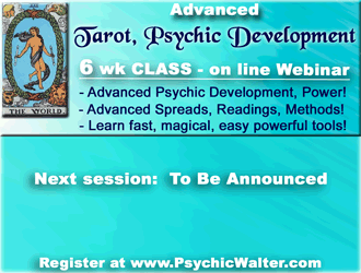 ADVANCED Tarot, Psychic Development