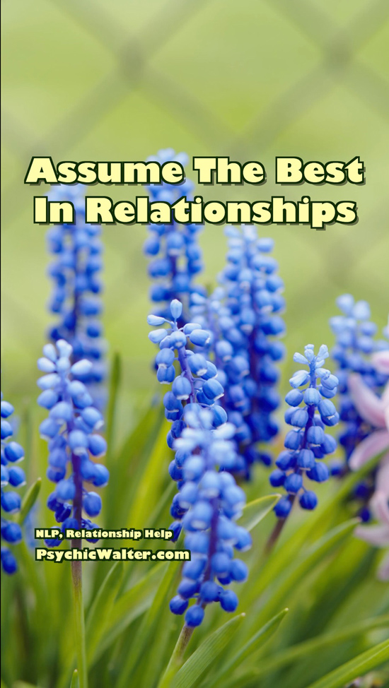 Relationships Assume The Best - video