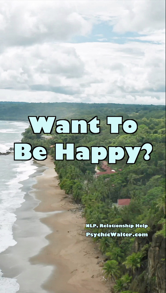 Want To Be Happy? - video