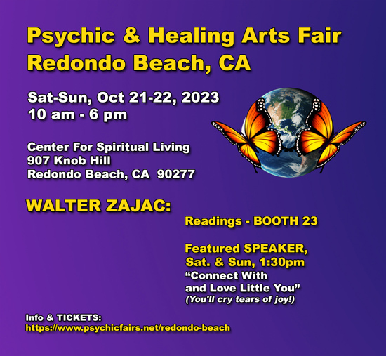 Psychic Fair Redondo Beach Oct 21-22